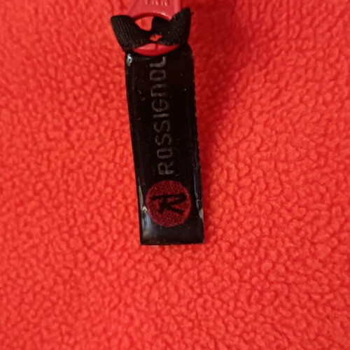Rossignol fleece for kids like new, red, size 10