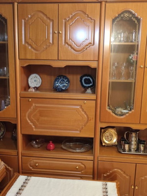 Three-door living room unit, 244cm length