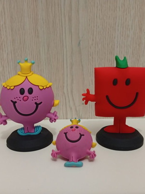 Mr. Strong 2024 & Mrs. Princess 2020 figures set used