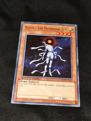 Helios - The Primordial Sun Yu-Gi-Oh κάρτα καινούργιο