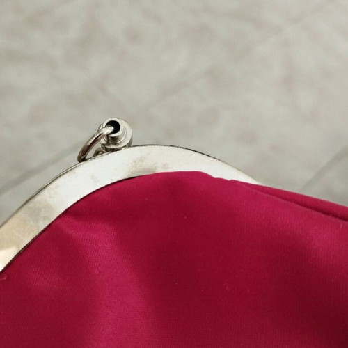 Alexi Andriotti red quilted women's bag like new
