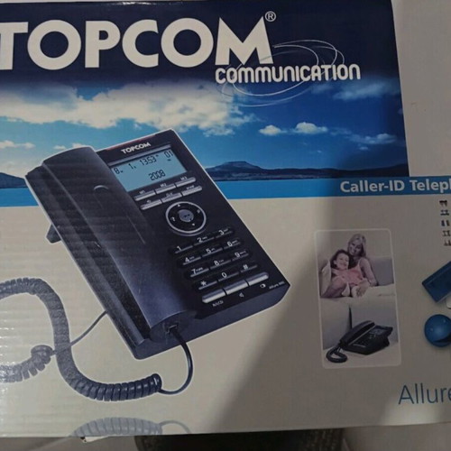 Topcom Allure 400 wired phone new with caller ID