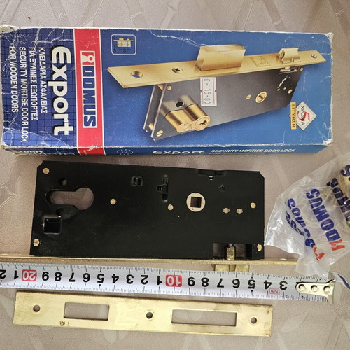 Domus Export Mortise Lock 45mm for Wooden Door New