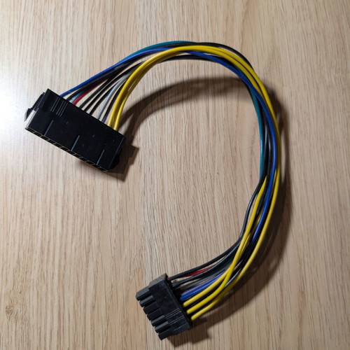 Power supply adapter cable 24-pin to 14-pin ATX for Lenovo