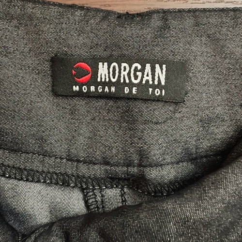 Morgan black fabric pants S/M like new