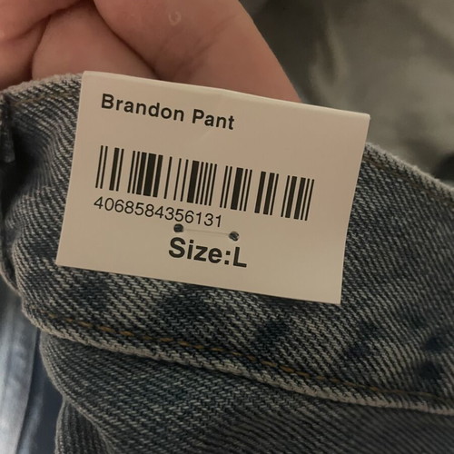 Carhartt Wip Brandon pant, size L, blue