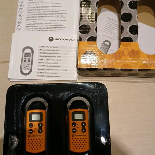 Walkie Talkie Motorola TLKR T3 new