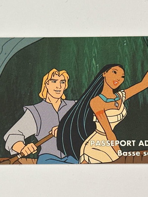 Disneyland 1995 entry card used