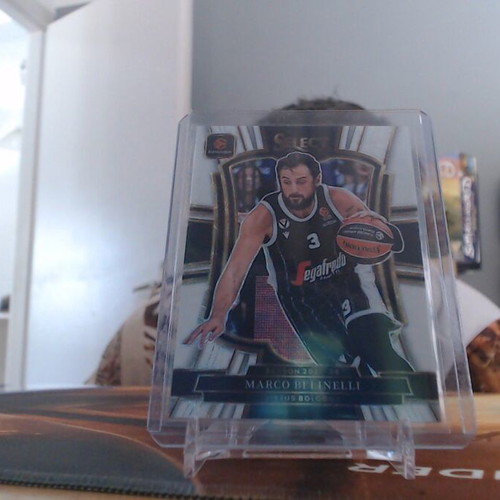 2025-26 Panini Select EuroLeague Marco Belinelli Premier Level Splatter Prizm 28/35 card like new