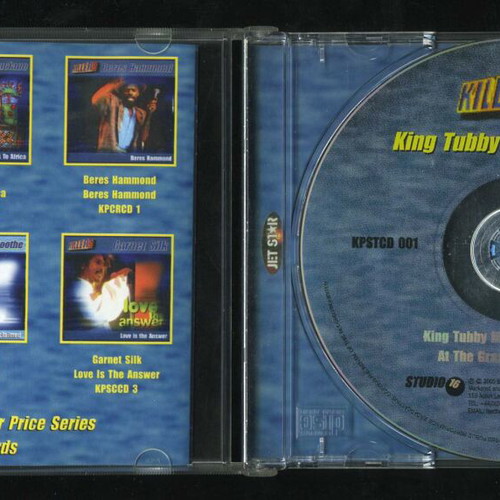 King Tubby Meets The Upsetter At The Grass Roots Of Dub CD used, reggae
