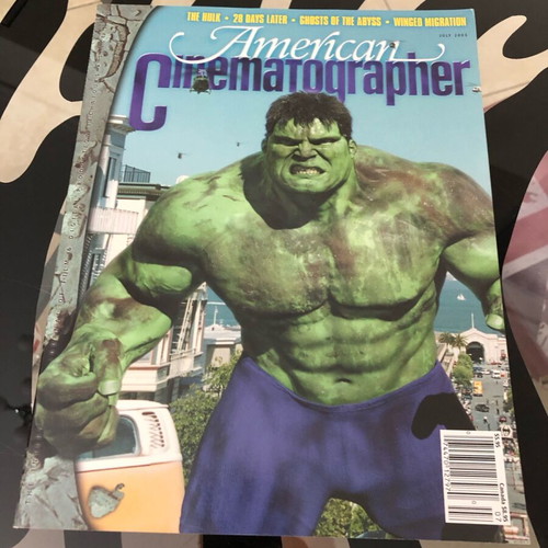 American Cinematographer July 2003 magazine like new