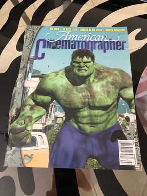 American Cinematographer July 2003 magazine like new