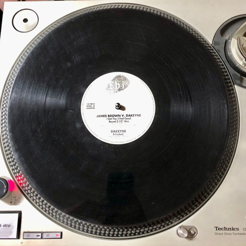 James Brown V. Dakeyne I Got You (I Feel Good) The Remixes vinyl used, 12" 33 ⅓ RPM