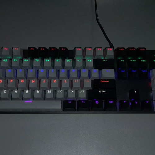 Panstan PK200 Mechanical Retro Keyboard like new with backlit keys