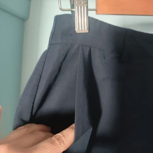 ICHI dark blue viscose shorts like new, size S/M