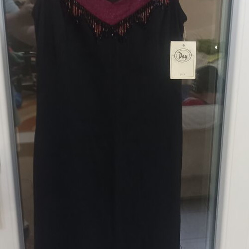 Women's Italian Evening Dress new, black, size L