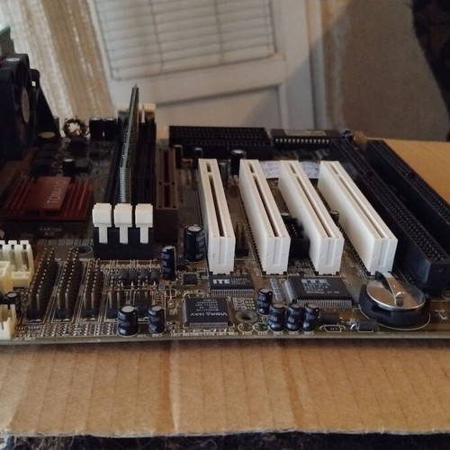 Zida Tomato CreateLX-AT REV:1.06 motherboard used with CPU and RAM