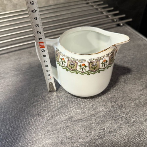 Pitcher used, German porcelain from last century