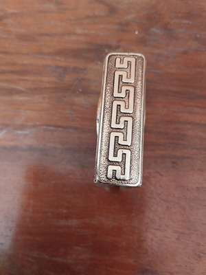 Metal match holder