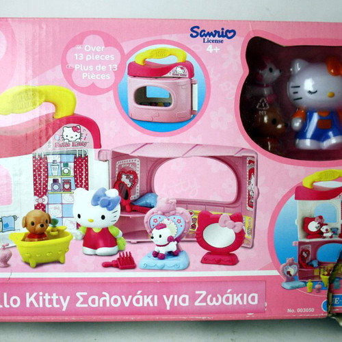 Hello Kitty 2009 pet salon new Blue Box