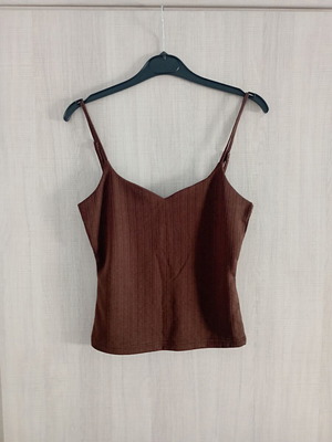 Shein Brown Summer Top New, Size S