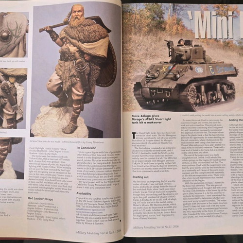 Military Modelling September 2006 magazine like new
