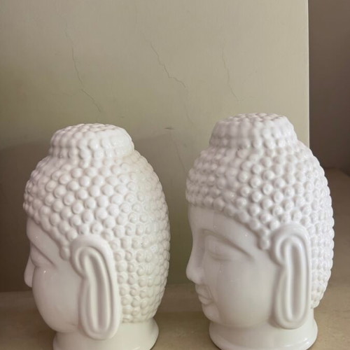 Statues new, set of 2 pieces, 20 cm height