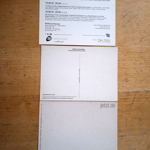 Vintage Berlin Collectible Postcard Set of 3, new