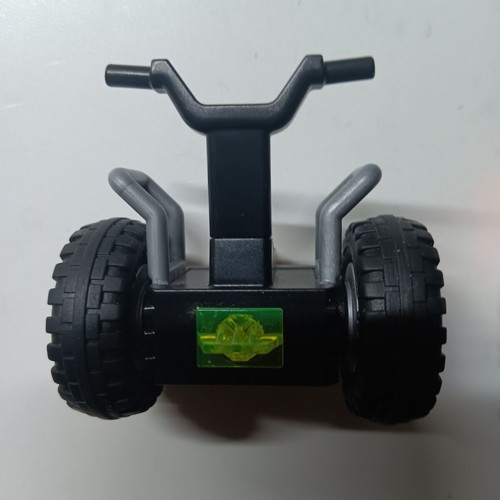 Playmobil agent with two-wheeler used