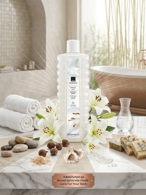 Avon Senses White Lily Bubble Bath 500ml