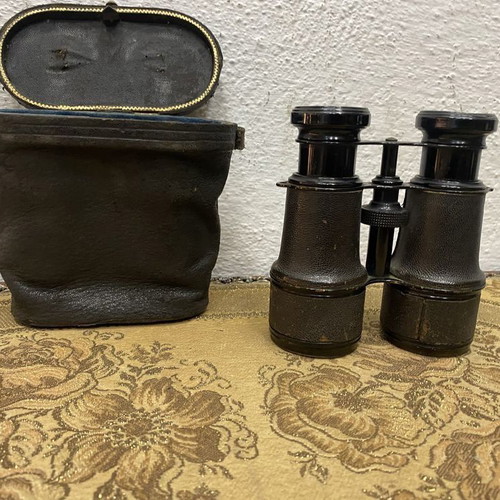 German binoculars from 1910 used, collectible, antique