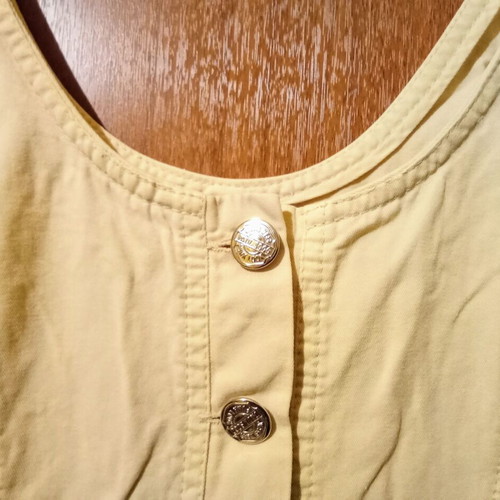 Sogo denim dress Small beige like new with gift bracelet