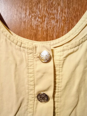 Sogo denim dress Small beige like new with gift bracelet
