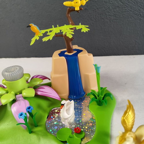 Playmobil Enchanted Fairy Spring 9135 used, few missing parts