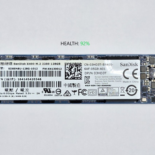 SanDisk X400 128GB M.2 2280 SATA SSD like new