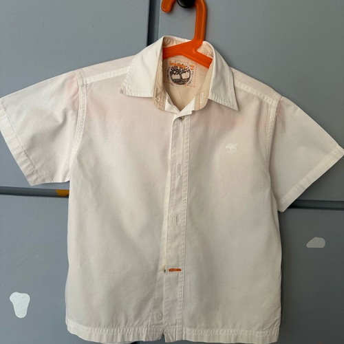 Timberland Kids Short-Sleeve Shirt White Like New