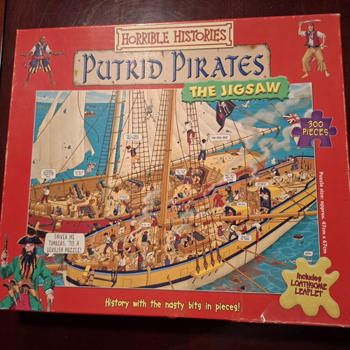 Puzzle Putrid Pirates jigsaw, 300 pieces, like new