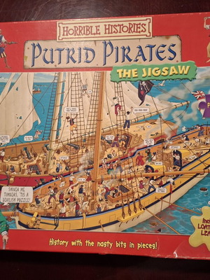 Puzzle Putrid Pirates jigsaw, 300 pieces, like new