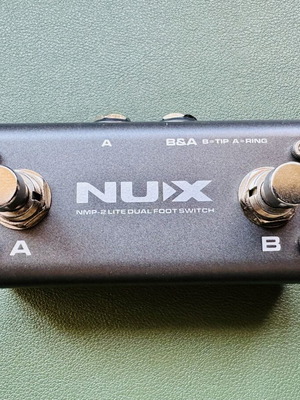 Nux NMP-2 Lite Dual Foot Switch like new