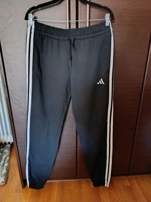 Adidas pants new black white
