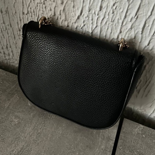 Mango shoulder and crossbody bag like new, black and gold
