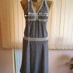 Tommy Hilfiger Denim 2-in-1 Striped Summer Dress size L like new