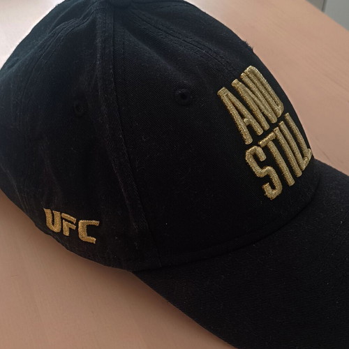 UFC And Still New Era 9 Forty cap used, black, one size