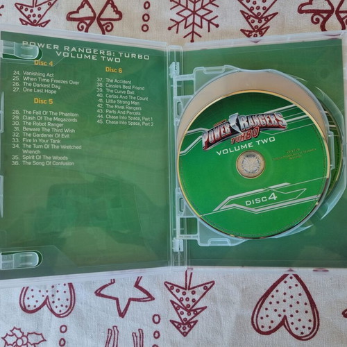 Power Rangers Turbo The Complete Season DVD like new