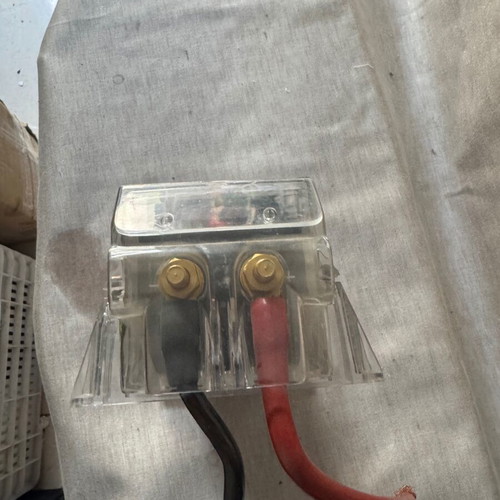 Car Audio Capacitor 1.0 Farad with Digital Voltmeter Xtreme Sound like new