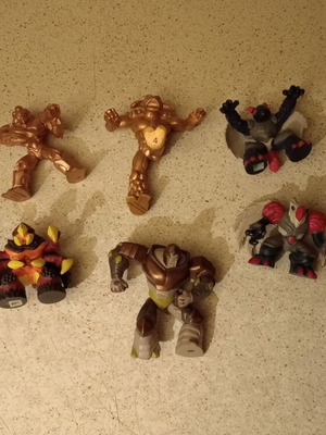 Gormiti figures used, pack