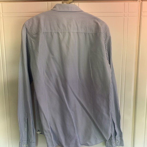 S.Oliver striped shirt size M like new, white turquoise