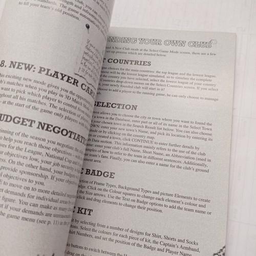 FIFA Manager 07 game manual used