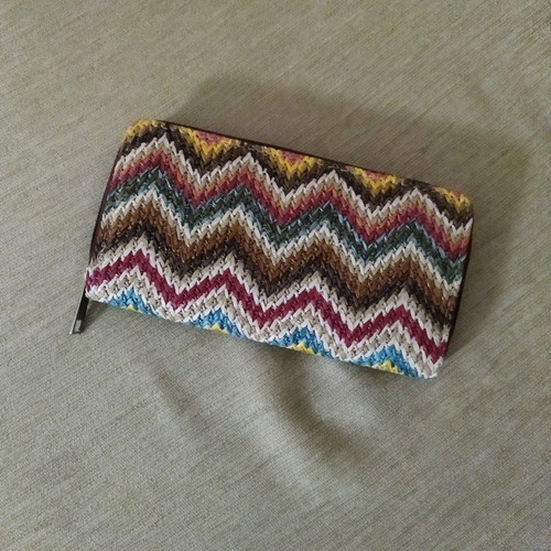 Women's wallet new with colorful patterns