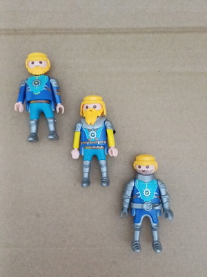 Ιππότες Playmobil σαν καινούργιο, πακέτο 3 φιγούρες